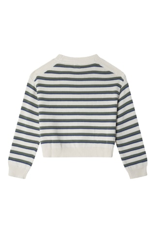 Maglia Beck - Bianco e verde scuro