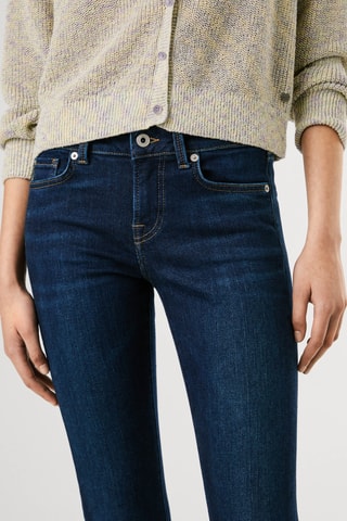 Jeans Skinny Soho - Marineblauw