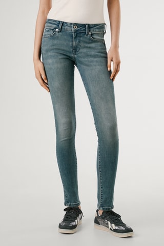 Jeans Skinny Soho - Marineblauw