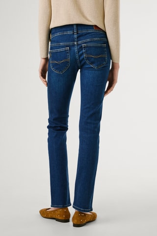 Jeans Slim Fit Venus - Marineblauw