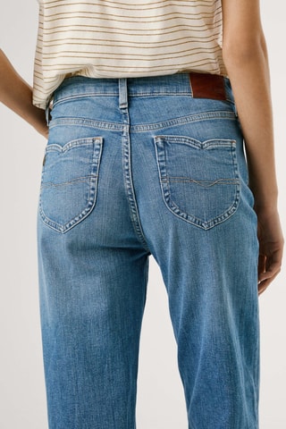 Jeans Hoge Taille Flare Cut Willa - Lichtblauw
