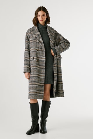Cappotto Tasha - Nero e marrone