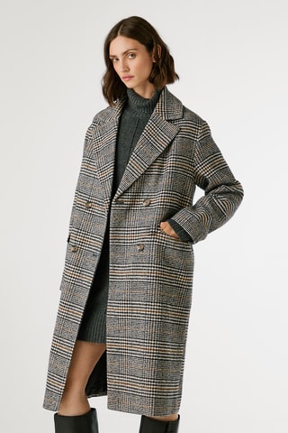 Cappotto Tasha - Nero e marrone
