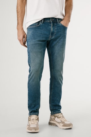 Jeans slim Gymdigo - Indaco
