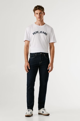 Jeans straight Cash - Blu