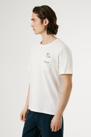 T-shirt Thansen - Bianco