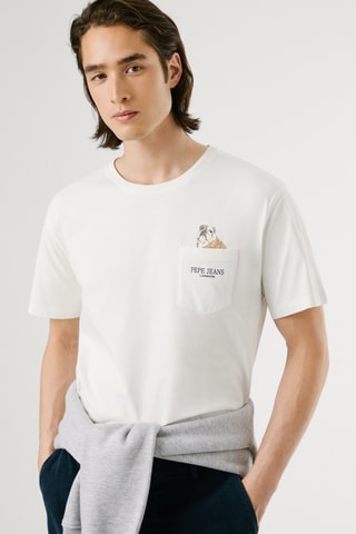 T-shirt Thansen - Bianco