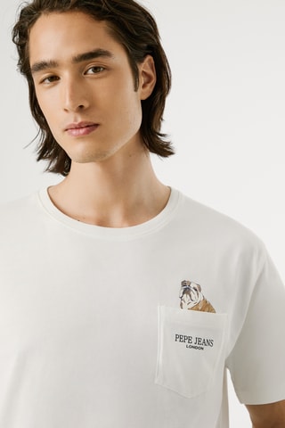 T-shirt Thansen - Bianco