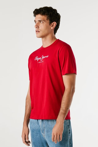 T-shirt Eggo - Rosso