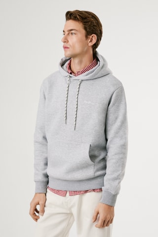Felpa con cappuccio Macbeth - Grigio melange