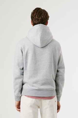 Felpa con cappuccio Macbeth - Grigio melange