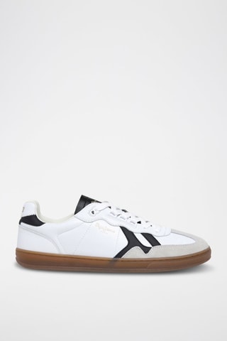 Sneakers in pelle - Bianco