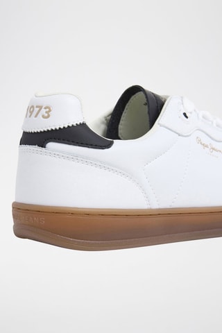 Sneakers in pelle - Bianco