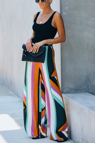 Pantalon - Multicolore
