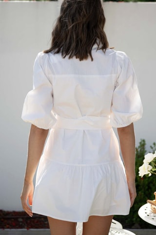 Robe chemise - Blanc