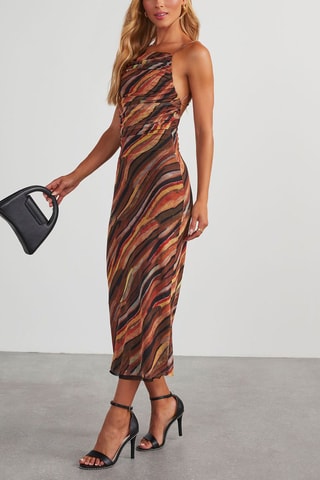 Robe longue - Marron