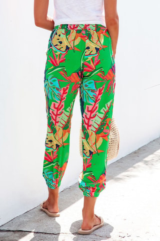 Pantalon droit - Vert