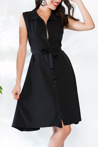 Robe chemise - Noir
