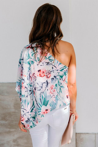 Top asymétrique - Multicolore