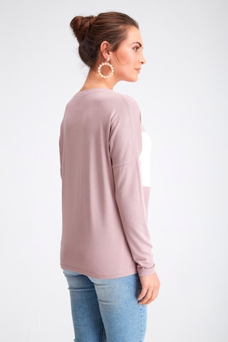 Blouse - Blanc et rose