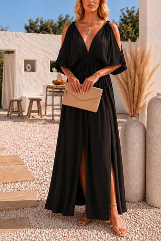 Robe longue - Noir