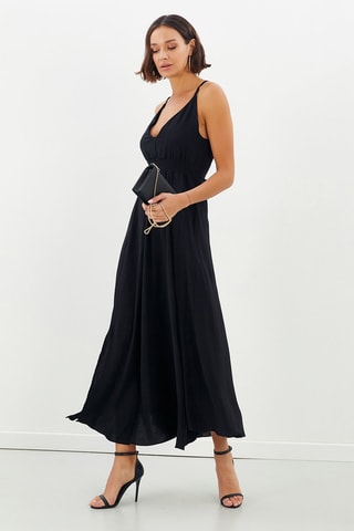 Robe longue - Noir