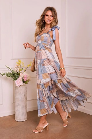 Robe longue - Multicolore