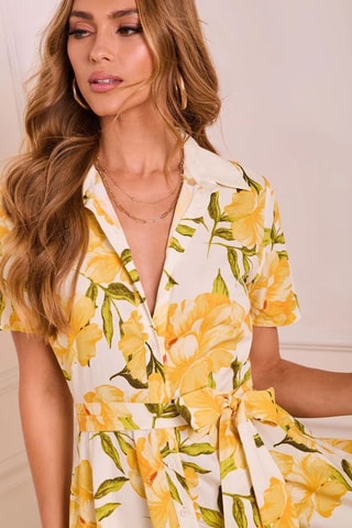Robe chemise - Écru
