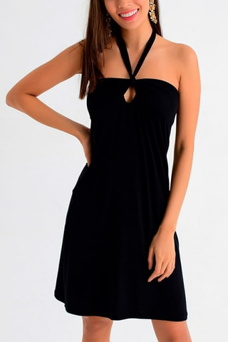Robe droite - Noir