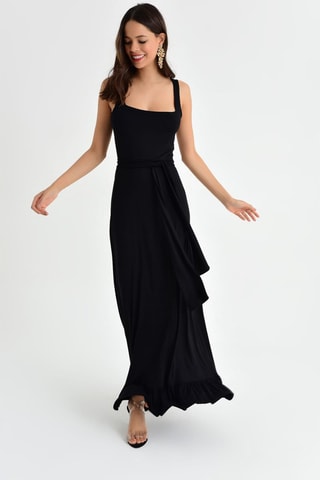 Robe longue - Noir