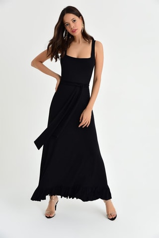 Robe longue - Noir