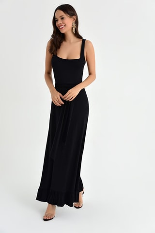Robe longue - Noir