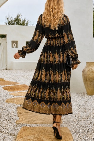 Robe midi - Rose