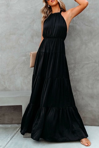 Robe longue - Noir