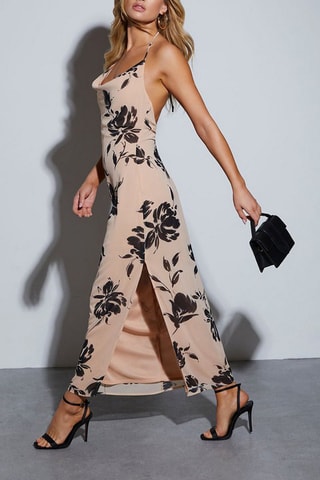 Robe longue - Beige