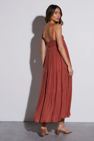 Robe longue - Rouge