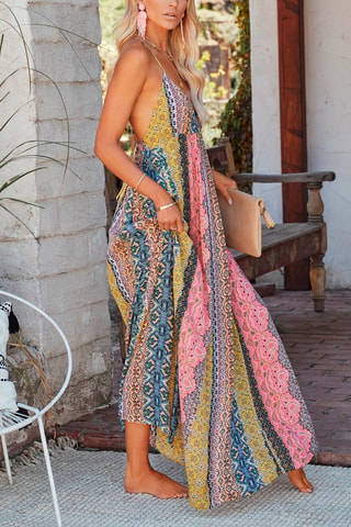 Robe longue - Rose