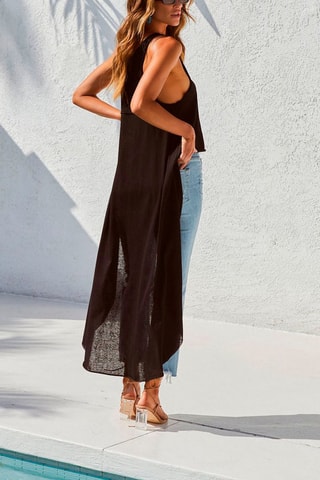 Tunique asymétrique - Noir