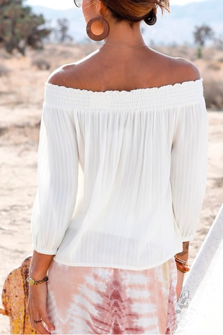 Blouse - Beige