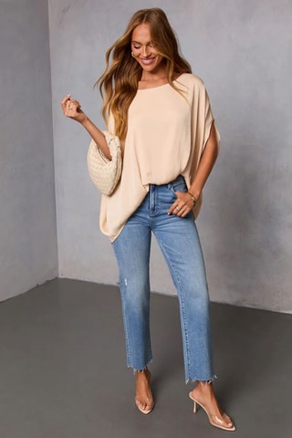 Blouse oversize - Beige