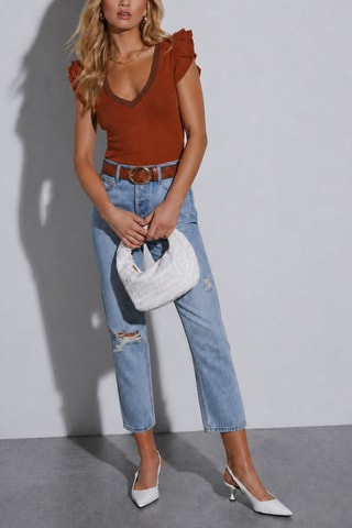 Top - Orange