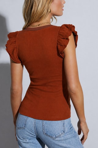 Top - Orange