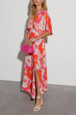 Robe longue - Corail