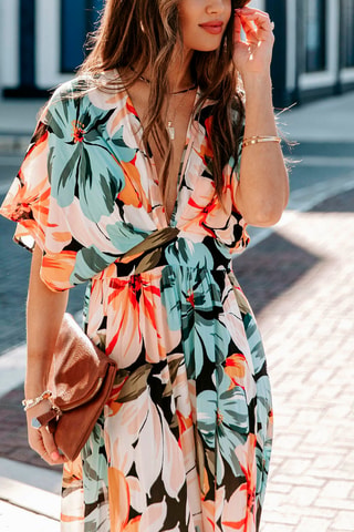 Robe longue - Noir