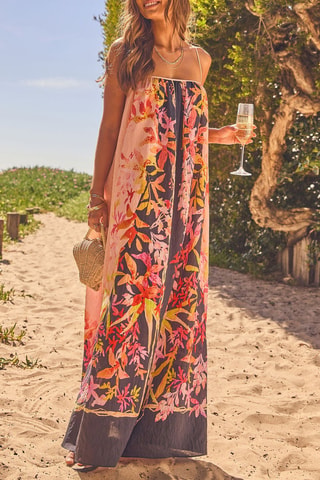 Robe longue - Orange