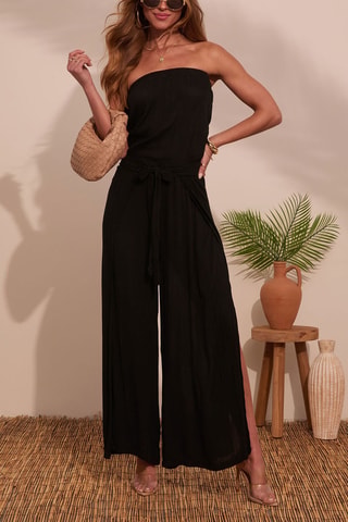 Combinaison bustier - Noir