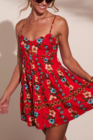 Robe patineuse - Rouge