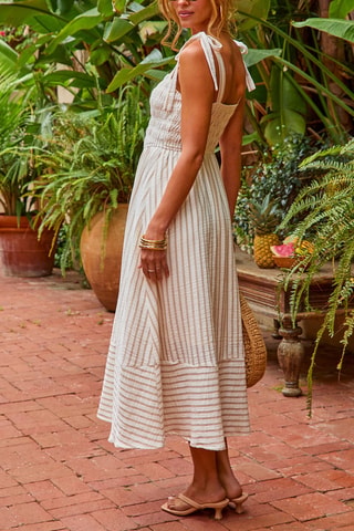 Robe longue - Écru