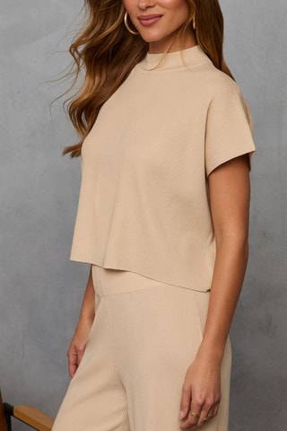 Top et pantalon - Gris clair
