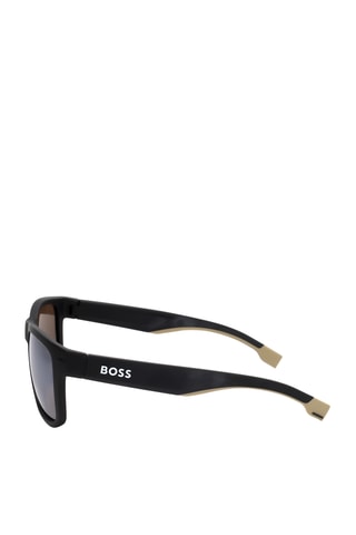 Lunettes de soleil polarisées homme - Catégorie 3 - Hugo Boss - Beige et noir
